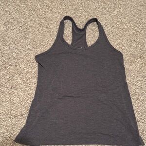Old Navy Charcoal Racerback Tank Top